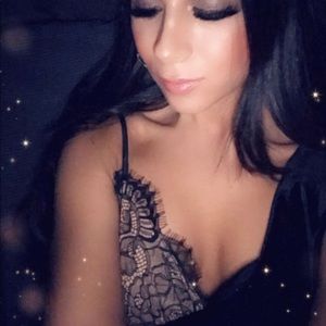 Bcbg velvet lace gown